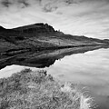 The Old Man of Storr reflected in Loch Leathan